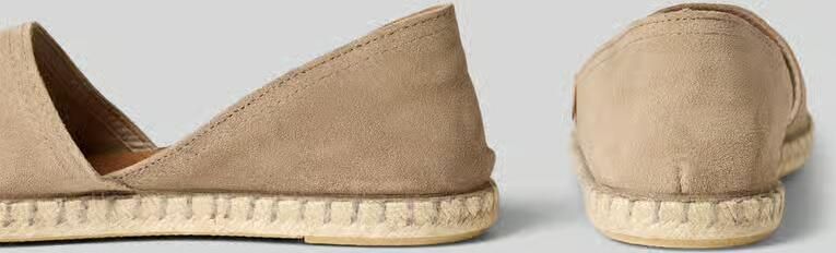 Verbenas Espadrilles van leer met labelpatch model 'CARMEN' - Foto 2