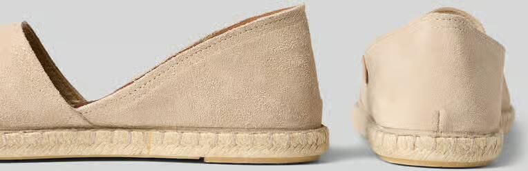 Verbenas Espadrilles van leer met labelpatch model 'CARMEN' - Foto 2