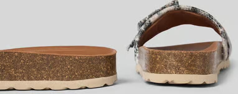 Verbenas Instappers van echt leer met siergesp model 'Reiko' - Foto 2