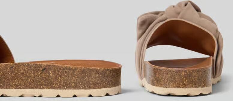 Verbenas Instappers van echt leer met sierstrik model 'Roxy' - Foto 2