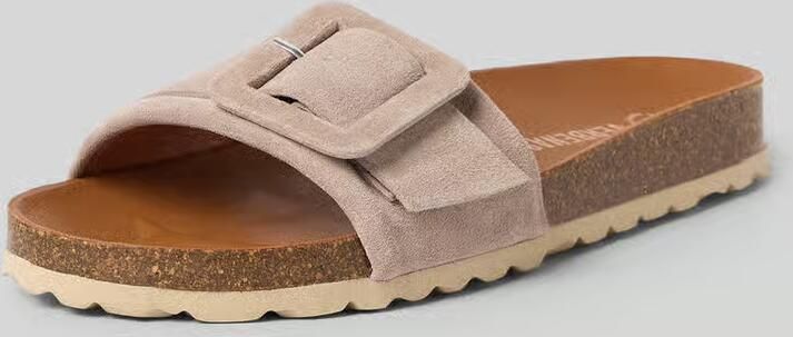 Verbenas Slippers van echt leer model 'Reiko'
