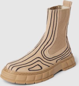 Viron Chelsea boots met all-over print model 'Circuit'