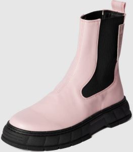Viron Chelsea boots met statementprint