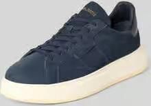 Woolrich Chunky sneakers van leer met vetersluiting