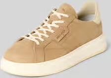 Woolrich Chunky sneakers van leer met vetersluiting