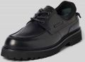Woolrich Derby van leer met profielzool - Donkerbruin