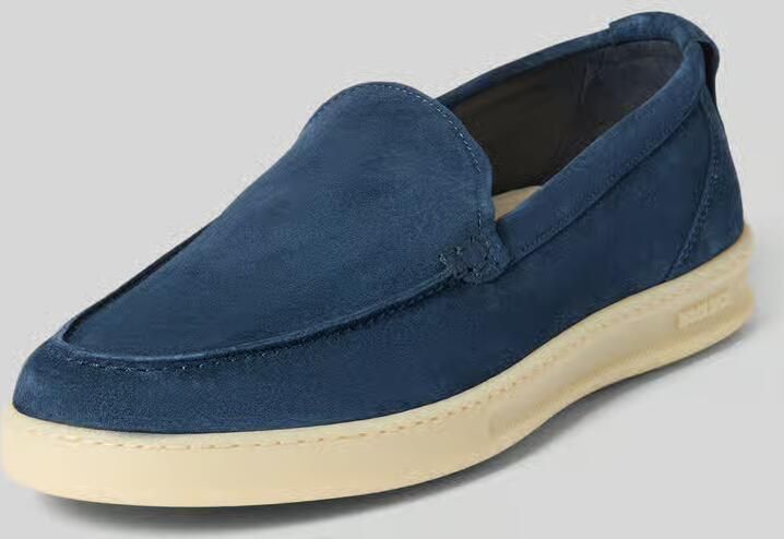 Woolrich Slip-on sneakers van Leer