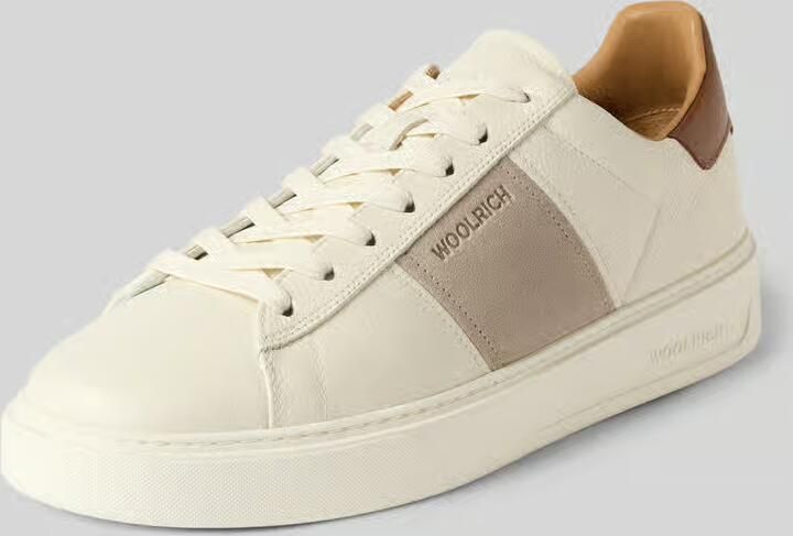Woolrich Sneakers van echt leer model 'Classic Court'
