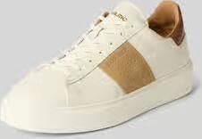 Woolrich Sneakers van leer met vetersluiting