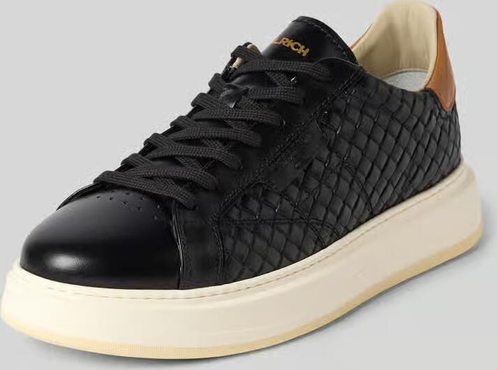 Woolrich sneakers van Leer Model 'ARROW MAN CALF'