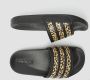 Adidas Adilette Shower Slides Dames Slippers en Sandalen Black Synthetisch 2 3 Foot Locker - Thumbnail 3