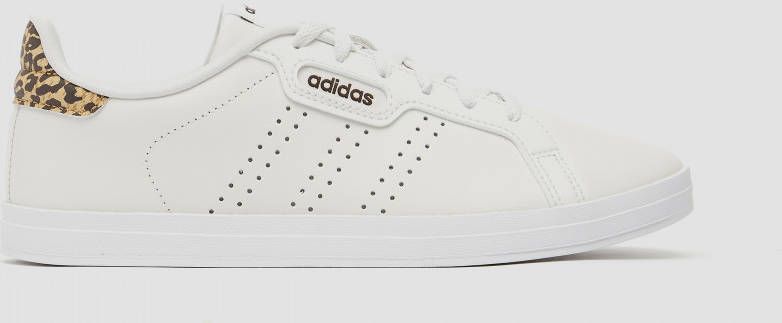 Adidas courtpoint base sneakers wit dames