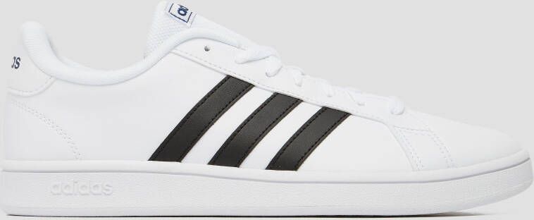 Adidas grand court base sneakers wit zwart heren