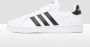 Adidas Grand Court Heren Sneakers Ftwr White Core Black - Thumbnail 3