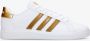 Adidas Sportswear Grand Court 2.0 sneakers wit matgoud Imitatieleer 39 1 3 - Thumbnail 5