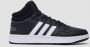 Adidas SPORTSWEAR Hoops 3.0 Mid Sneakers Core Black Ftwr White Grey Six - Thumbnail 4