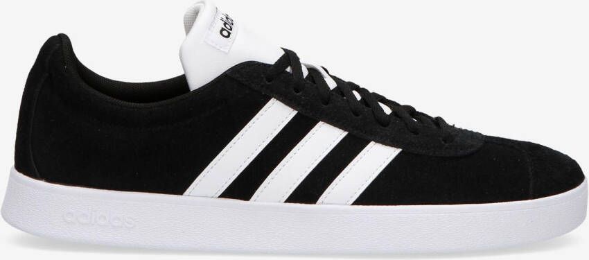 Adidas vl court 2.0 sneakers zwart wit heren