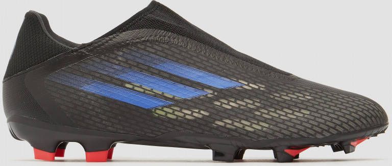 Adidas x speedflow.3 laceless fg voetbalschoenen zwart