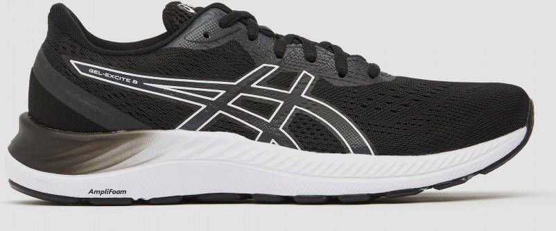 ASICS gel excite 8 hardloopschoenen zwart wit dames