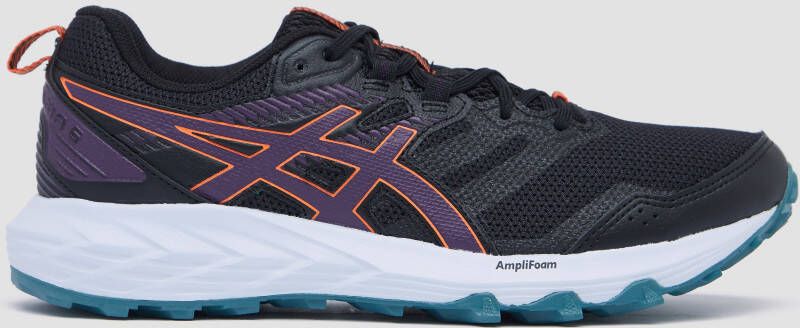 ASICS gel-sonoma 6 hardloopschoenen zwart zilver dames