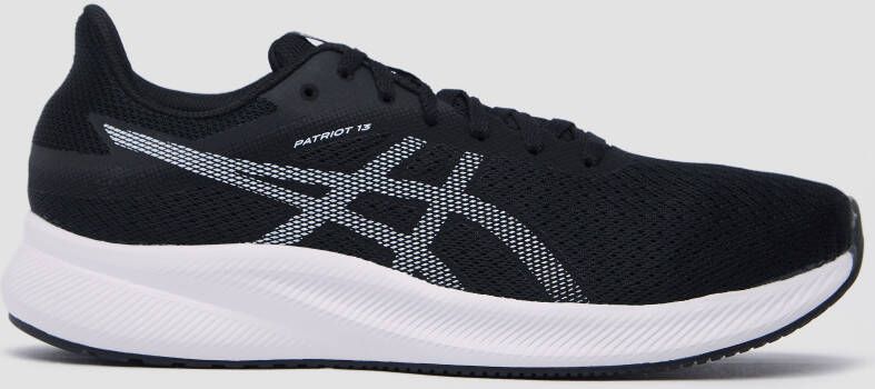 ASICS patriot 13 hardloopschoenen zwart wit heren