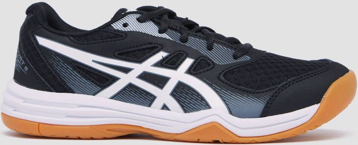 ASICS upcourt 5 indoorschoenen zwart wit kinderen