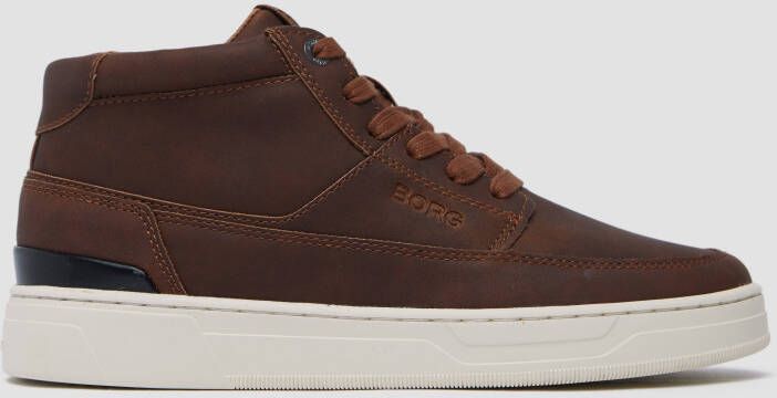 Björn Borg gevoerde hoge jongens sneakers Bruin Uitneembare zool - Foto 4