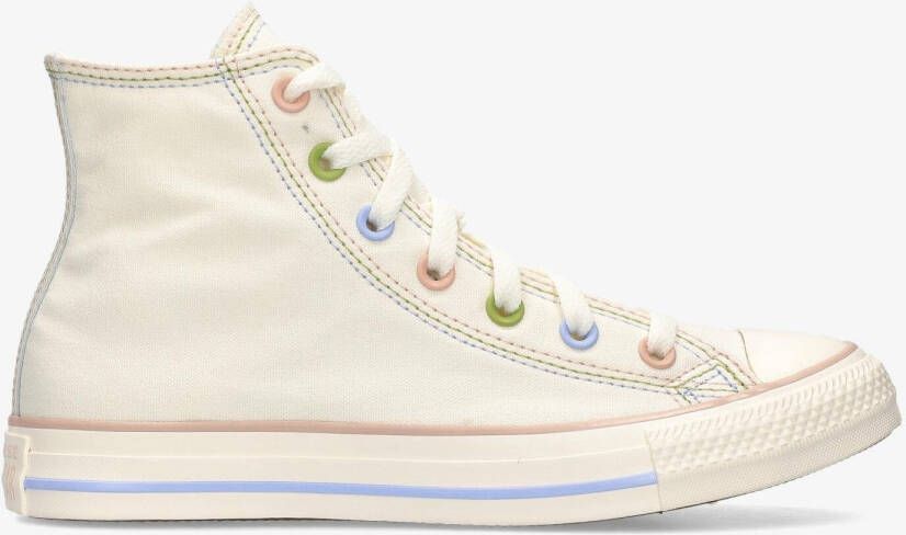 Converse chuck taylor all star high sneakers wit paars dames