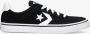 Converse tobin canvas classic sneakers zwart wit heren - Thumbnail 2