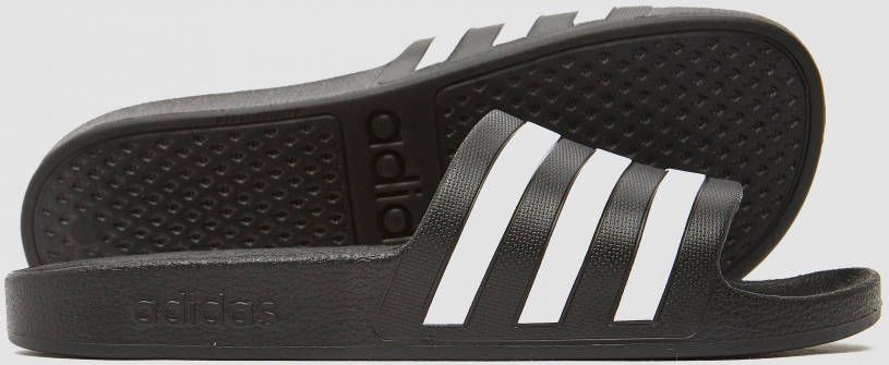 Adidas adilette aqua slippers zwart wit heren