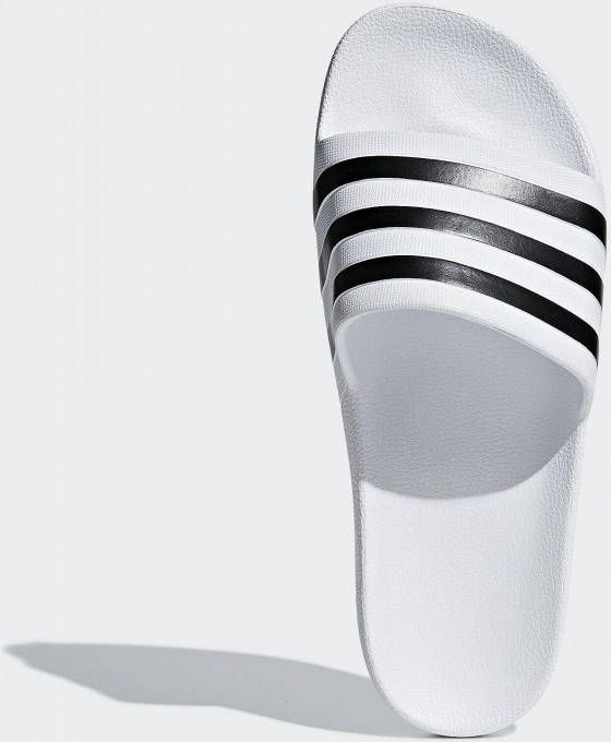 Adidas adilette aqua slippers wit zwart heren