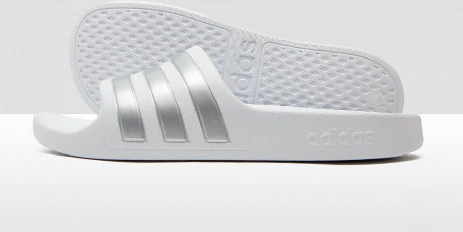 Adidas adilette aqua slippers wit kinderen