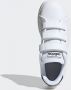 Adidas Advantage Wit-Blauwe Sneaker Velcro - Thumbnail 3