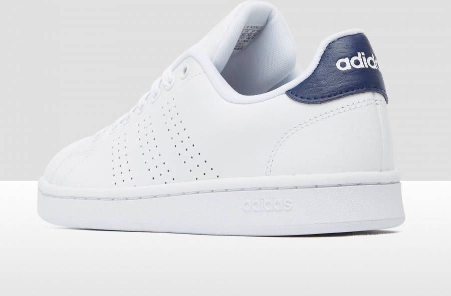 Adidas advantage sneakers wit blauw