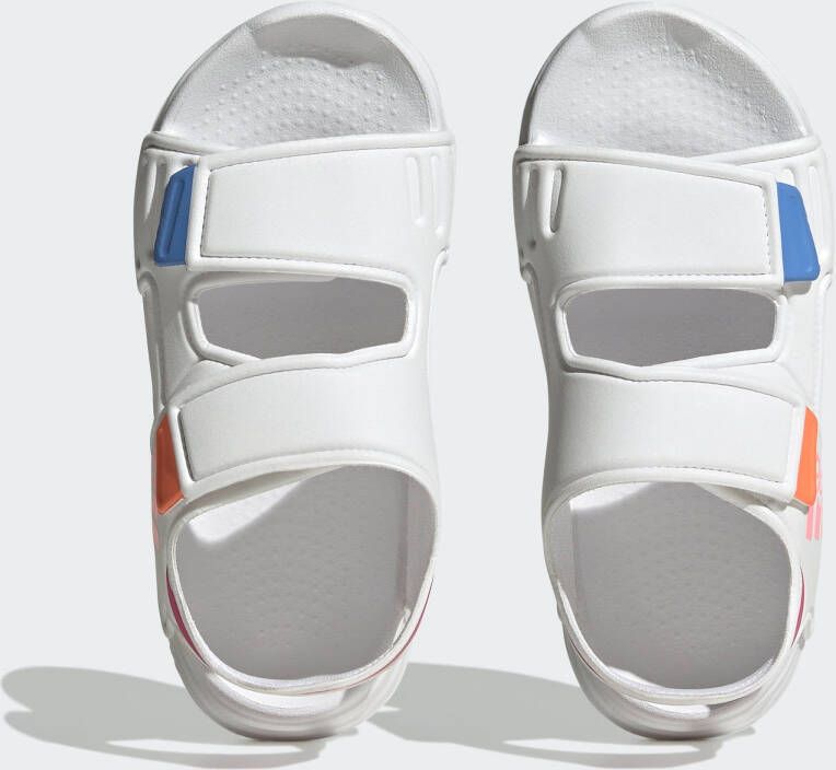Adidas altaswim sandalen wit kinderen