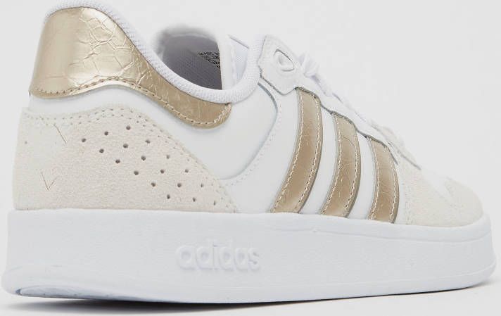 Adidas breaknet plus sneakers wit goud dames