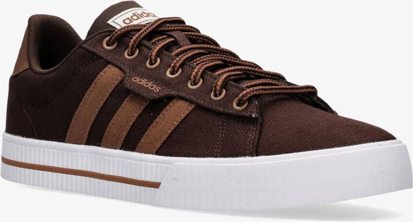 Adidas daily 3.0 sneakers bruin heren