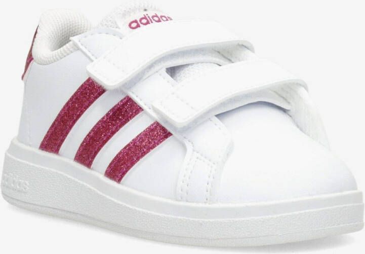 Adidas grand court 2.0 sneakers wit kinderen