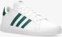 Adidas Sportswear Grand Court 2.0 sneakers wit groen Imitatieleer 36 2 3 - Thumbnail 11