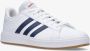 Adidas grand court base 2.0 sneakers wit blauw - Thumbnail 10