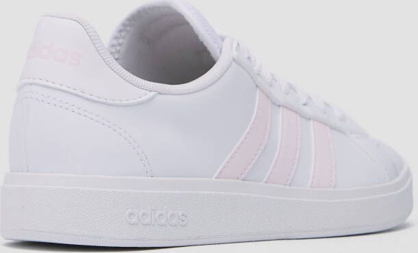 Adidas grand court base 2.0 sneakers wit roze dames