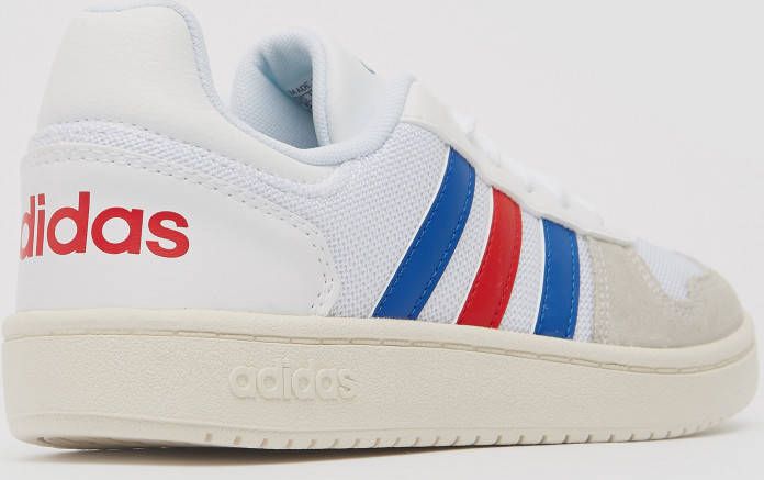 Adidas hoops 2.0 sneakers wit blauw kinderen