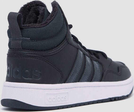 Adidas hoops 3.0 mid sneakers zwart dames