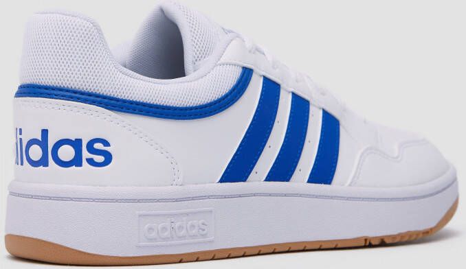 Adidas hoops 3.0 sneakers wit blauw heren