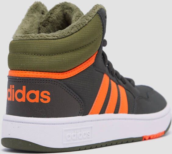 Adidas hoops mid 3.0 sneakers groen kinderen