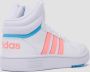 Adidas hoops mid 3.0 sneakers wit roze kinderen - Thumbnail 8
