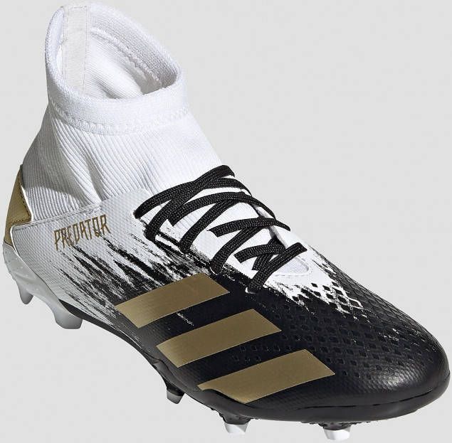 breuk autobiografie kust Adidas Performance Predator 20.3 FG Jr. voetbalschoenen wit goud zwart -  Schoenen.nl