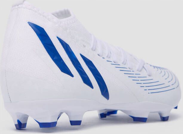 Adidas predator edge.3 fg voetbalschoenen wit blauw
