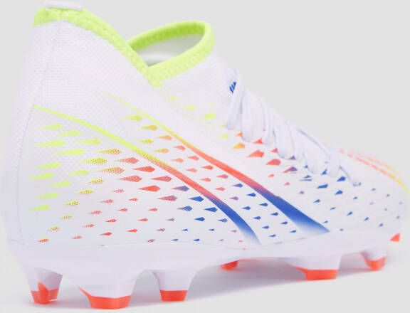 Adidas predator edge.3 fg voetbalschoenen wit blauw