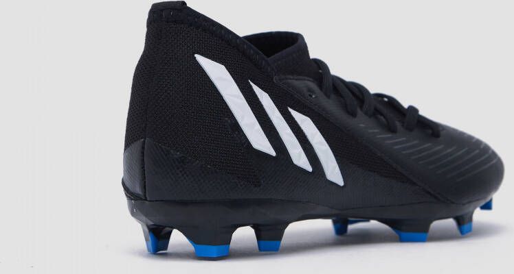 Adidas predator edge.3 fg voetbalschoenen zwart kinderen